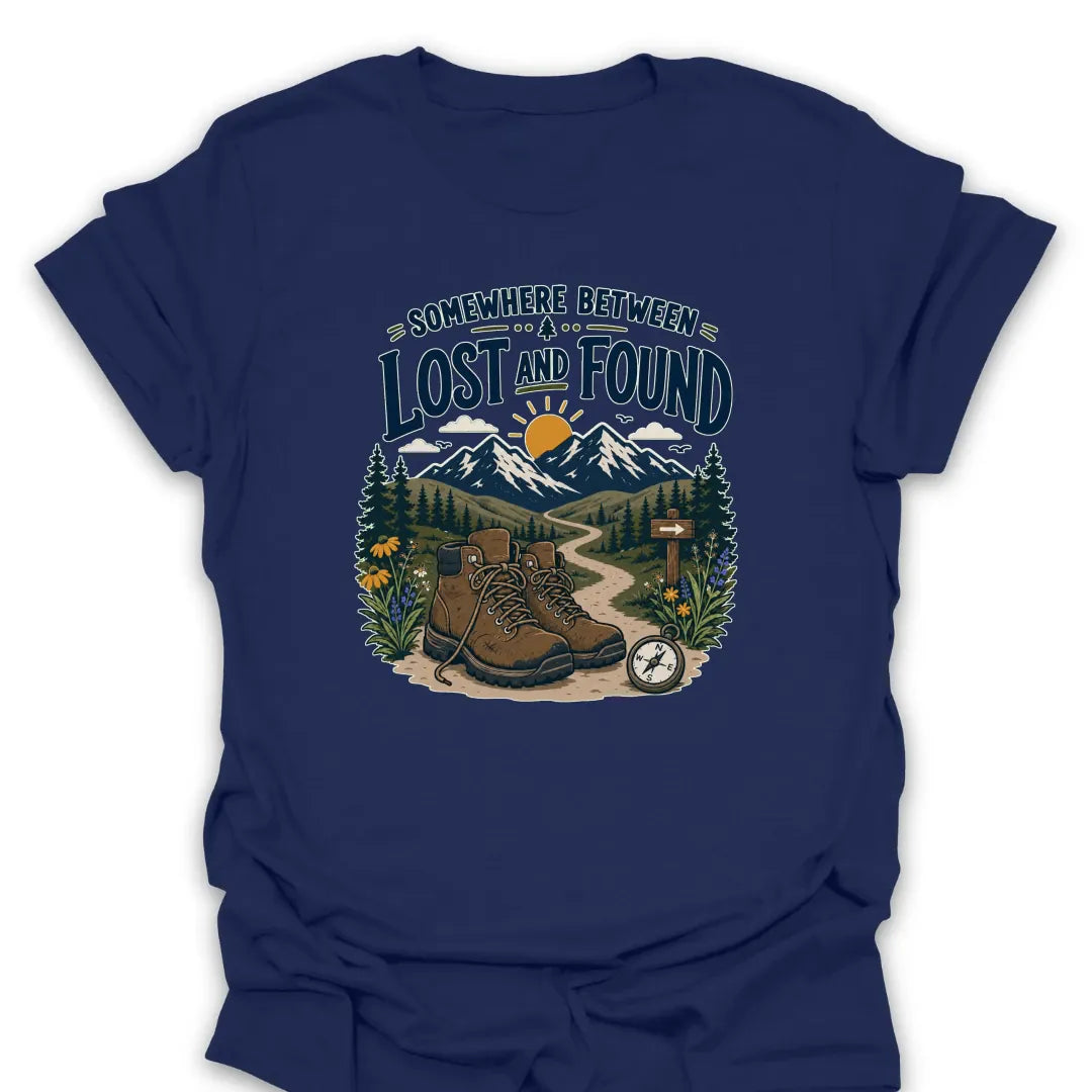 T-Shirt Navy / S Between Lost and Found