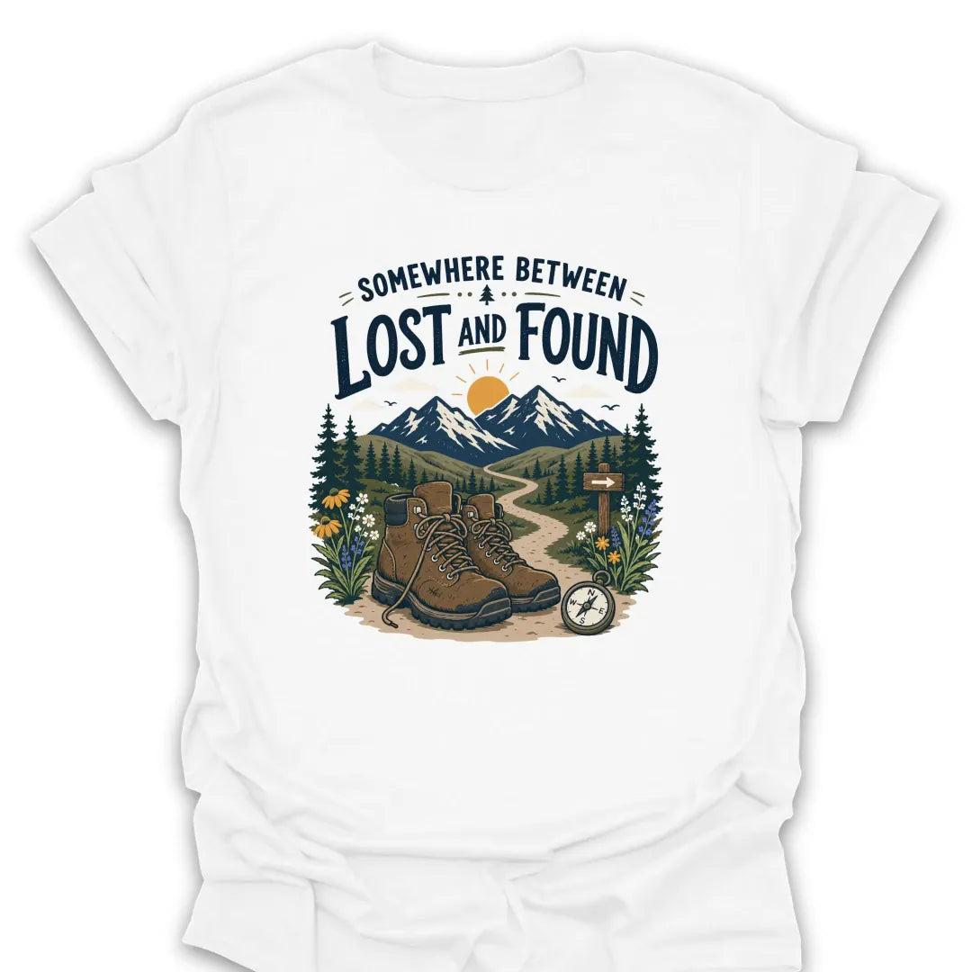 T-Shirt White / S Between Lost and Found