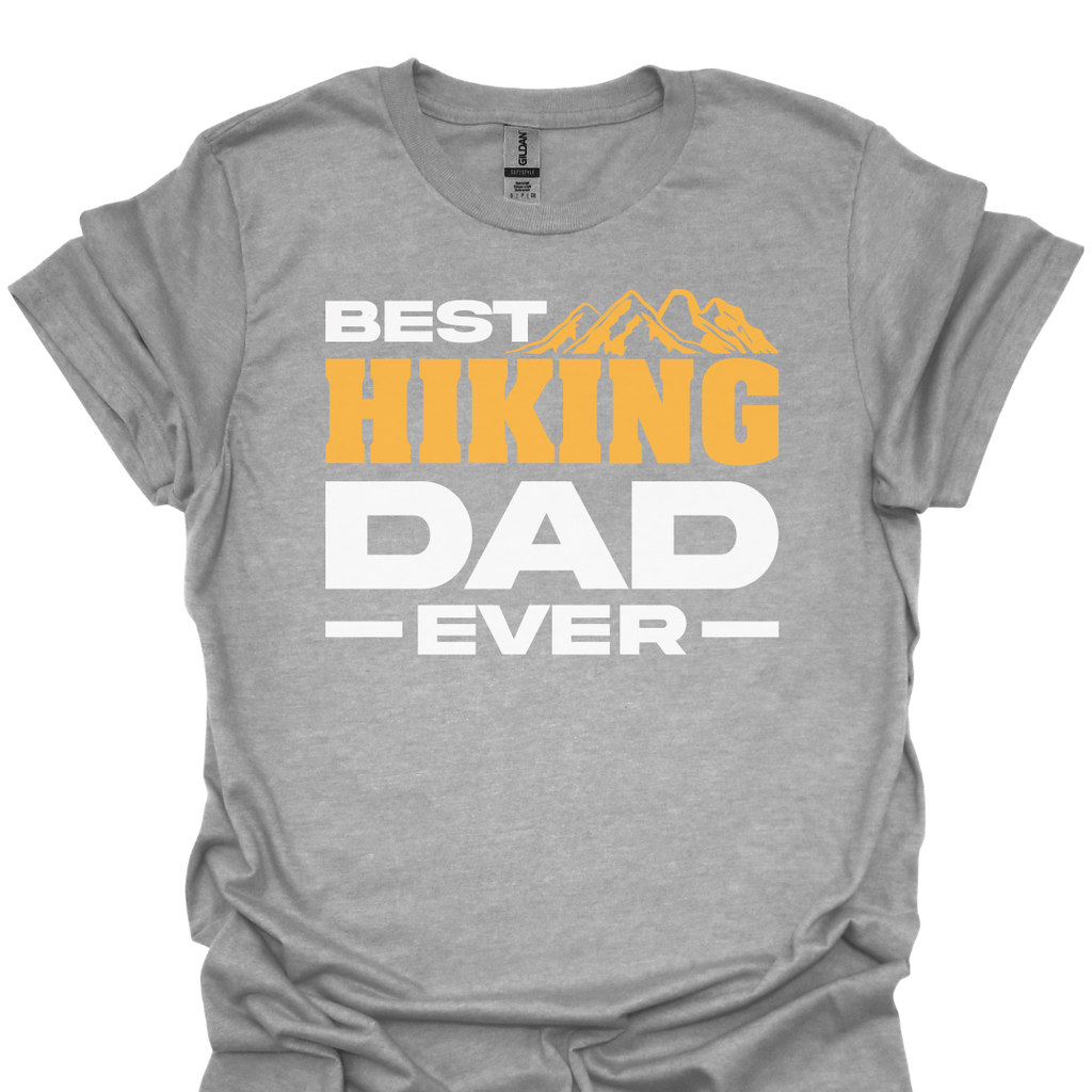 T-Shirt Best Hiking Dad Ever – Outdoors T-Shirt 🥾