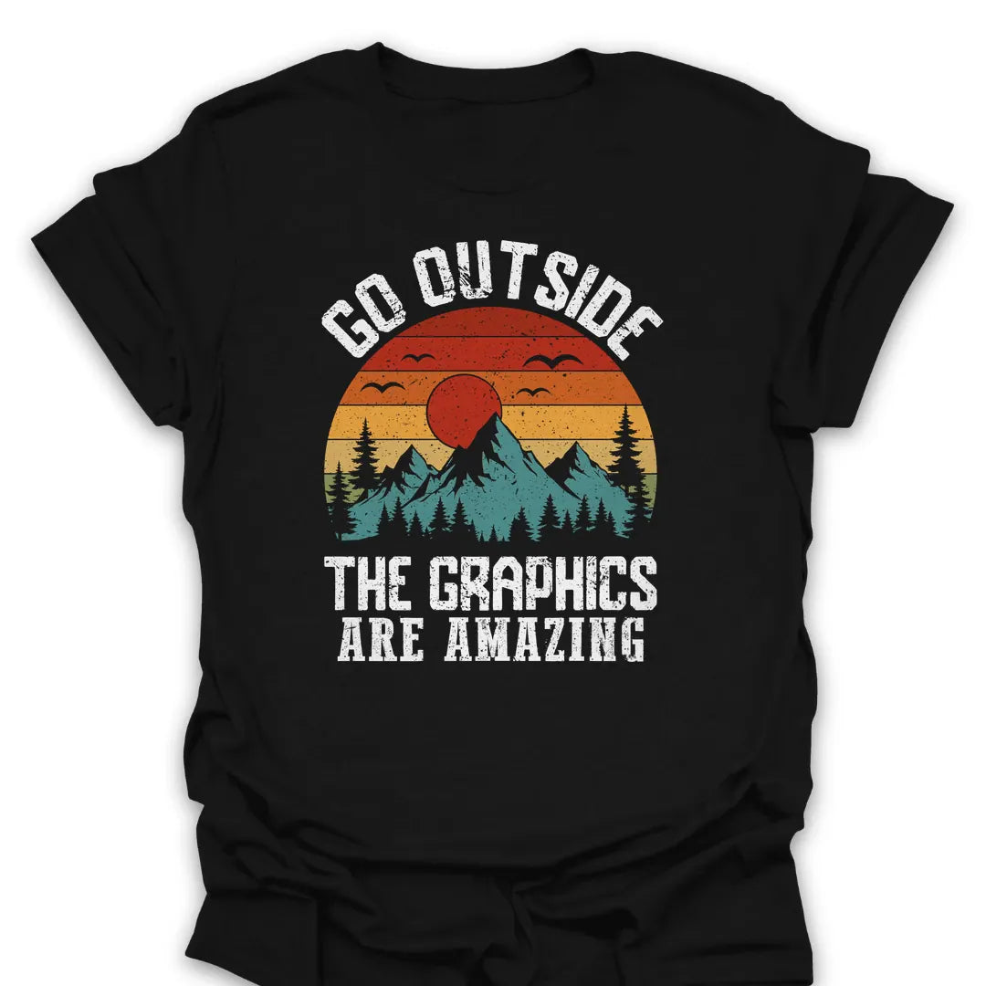 T-Shirt Black / S Amazing Graphics T-Shirt