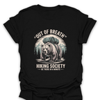 T-Shirt Black / S Be There In A Minute Bear T-Shirt