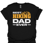 T-Shirt Black / S Best Hiking Dad Ever – Outdoors T-Shirt 🥾