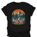 T-Shirt Black / S Bigfoot Took The Scenic Route T-Shirt