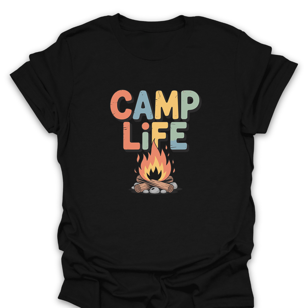 T-Shirt Black / S Camp Life T-Shirt