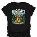 T-Shirt Black / S Dog Days On The Trail Mountain