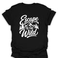 T-Shirt Black / S Escape To The Wild Mountain T-Shirt
