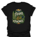 T-Shirt Black / S Ferns Before Phones Trail