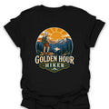 T-Shirt Black / S Golden Hour Hiker