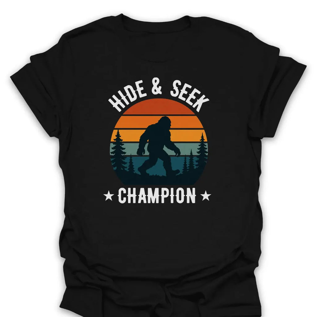 T-Shirt Black / S Hide & Seek Champion T-Shirt