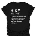 T-Shirt Black / S Hike Definition Tee