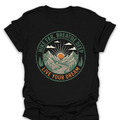 T-Shirt Black / S Hike Far Breathe Deep Adventure Tee