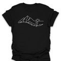 T-Shirt Black / S Hike Far Breathe Deep Live Your Dream Tee