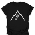 T-Shirt Black / S Hike the Mountain Graphic T-Shirt