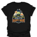 T-Shirt Black / S Hiking Is My Happy Hour T-Shirt