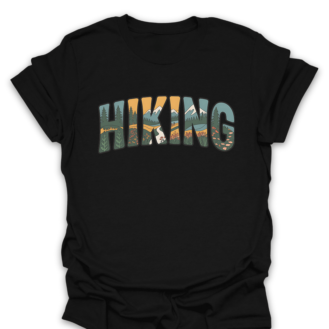 T-Shirt Black / S Hiking T-Shirt