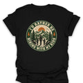 T-Shirt Black / S Hiking With My Kids T-Shirt