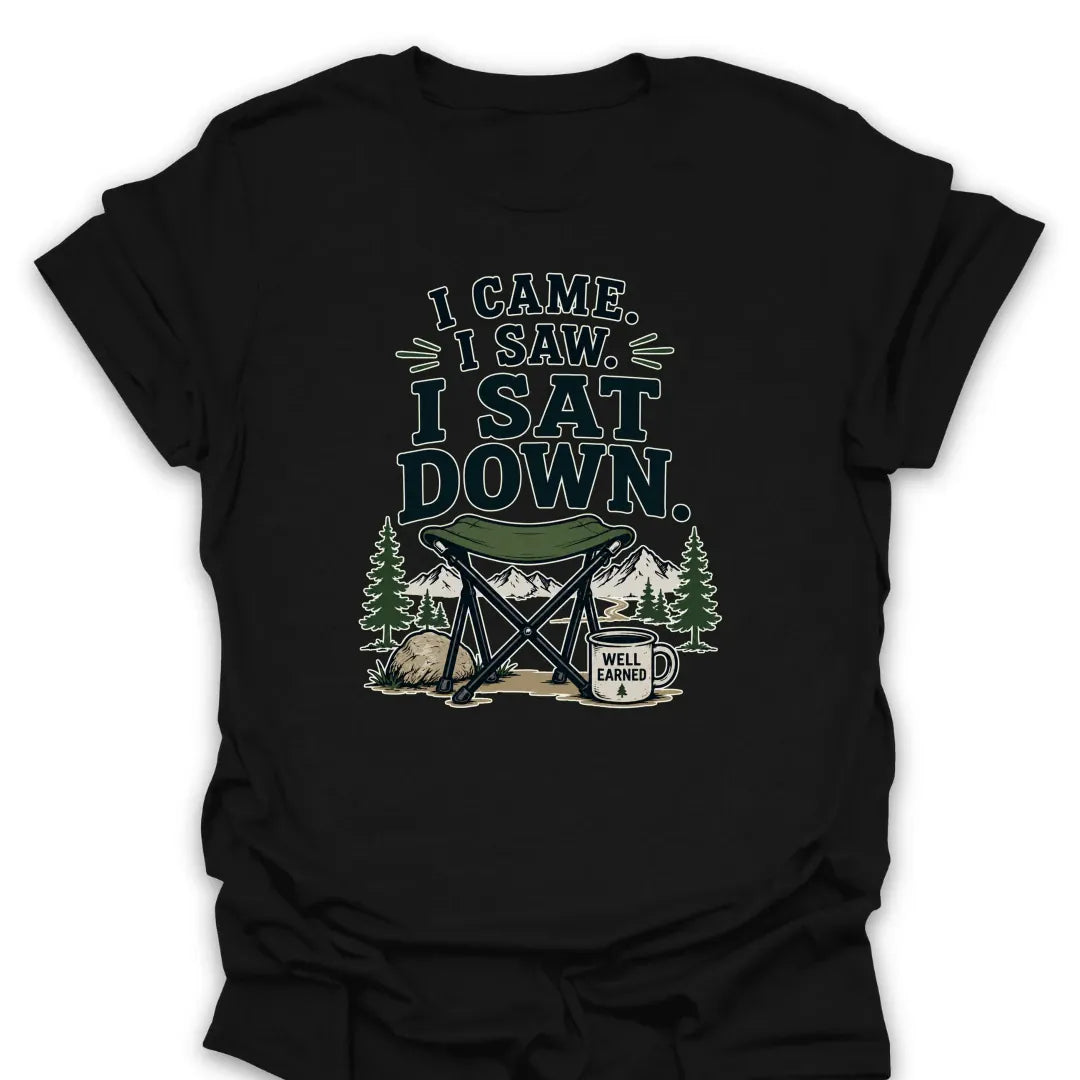 T-Shirt Black / S I Came. I Saw
