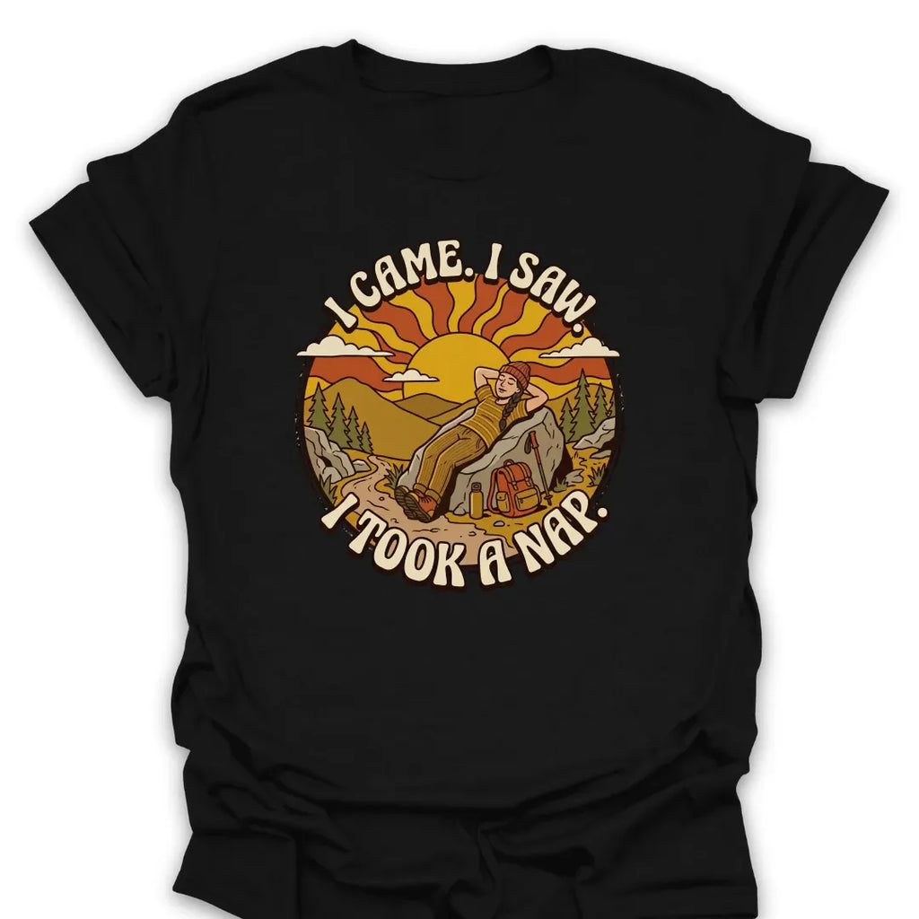 T-Shirt Black / S I Came I Saw T-Shirt