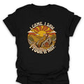 T-Shirt Black / S I Came I Saw T-Shirt