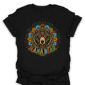 T-Shirt Black / S Mama Bear Mandala T-Shirt