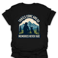 T-Shirt Black / S Memories Never Fade Mountain T-Shirt