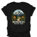 T-Shirt Black / S Memories Never Fade Mountain Trail T-Shirt
