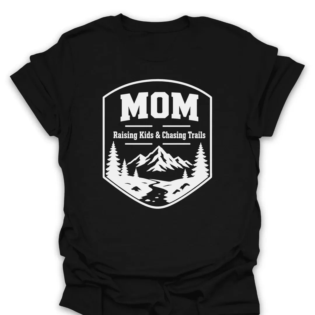 T-Shirt Black / S MOM Kids & Trails