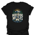 T-Shirt Black / S Morning Miles Coffee