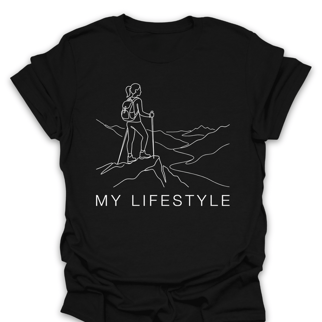 T-Shirt Black / S My Lifestyle Hiking Tee