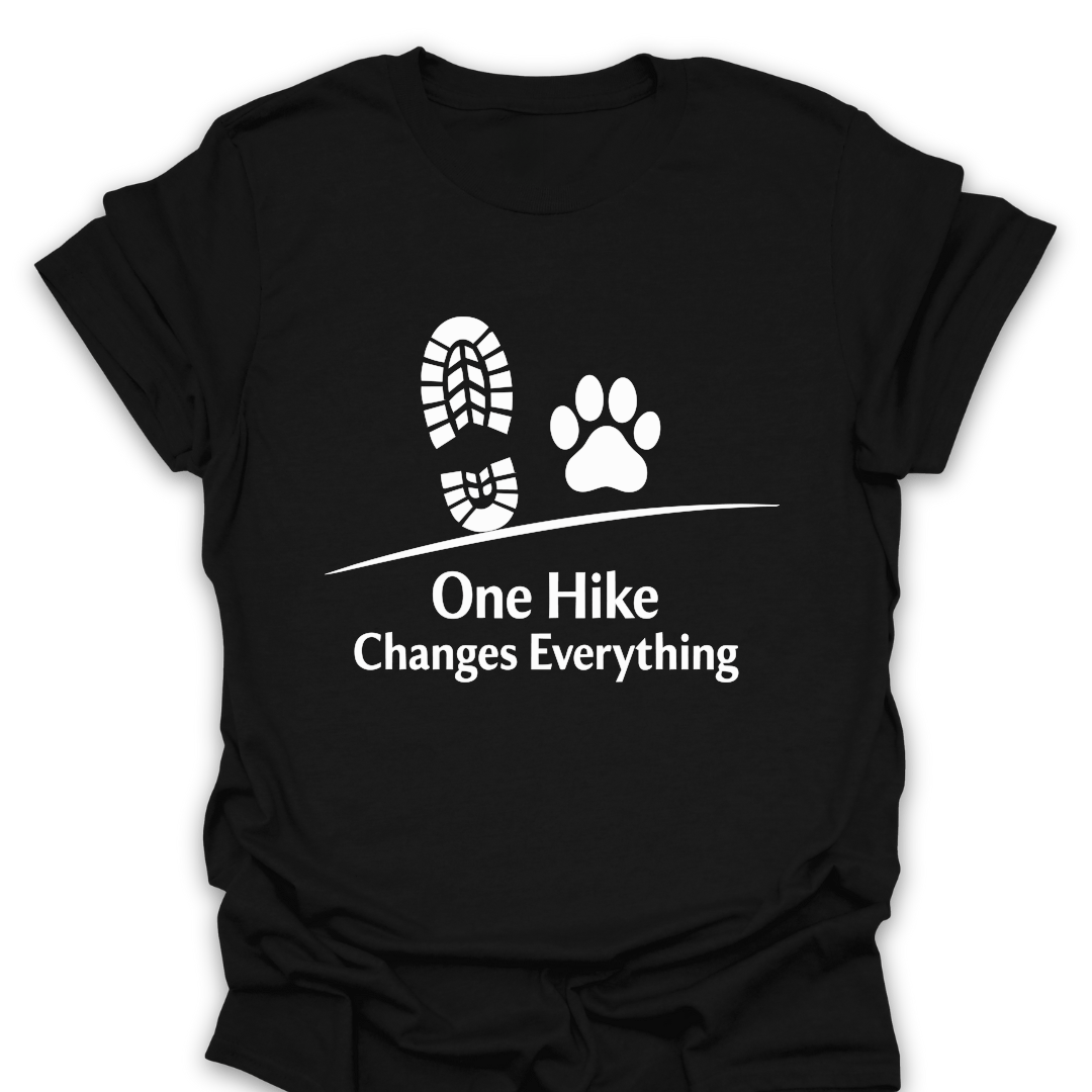 T-Shirt Black / S One Hike Changes Everything T-Shirt