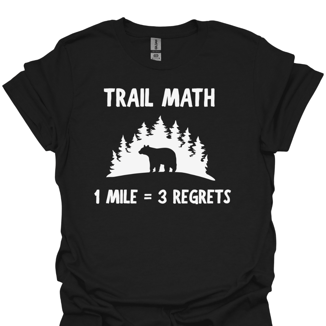 T-Shirt Black / S One Mile Three Regrets T-Shirt