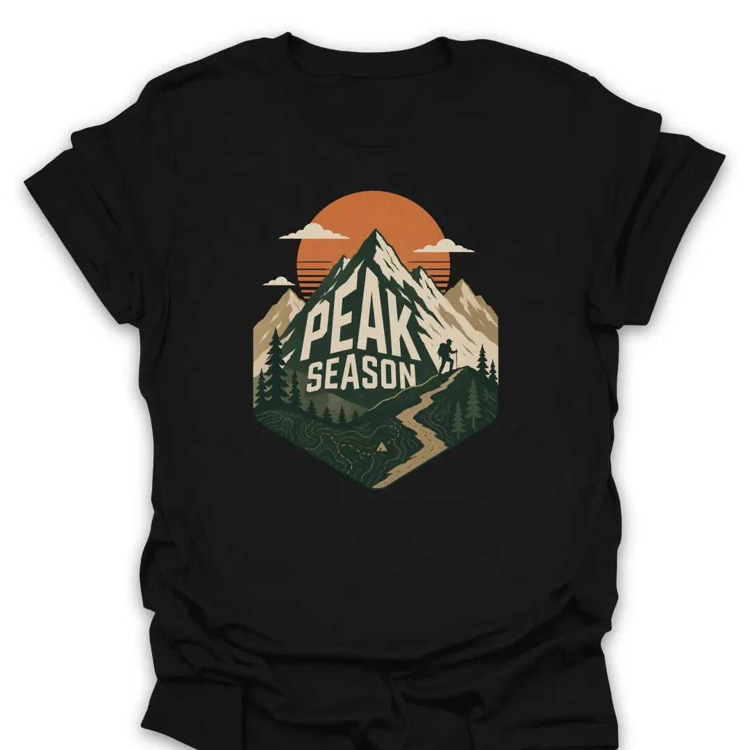T-Shirt Black / S Peak Season