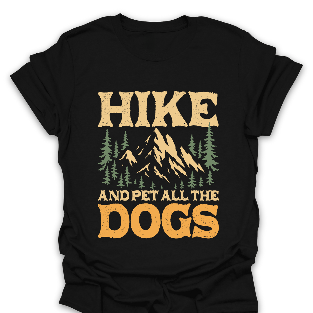 T-Shirt Black / S Pet All The Dogs T-Shirt