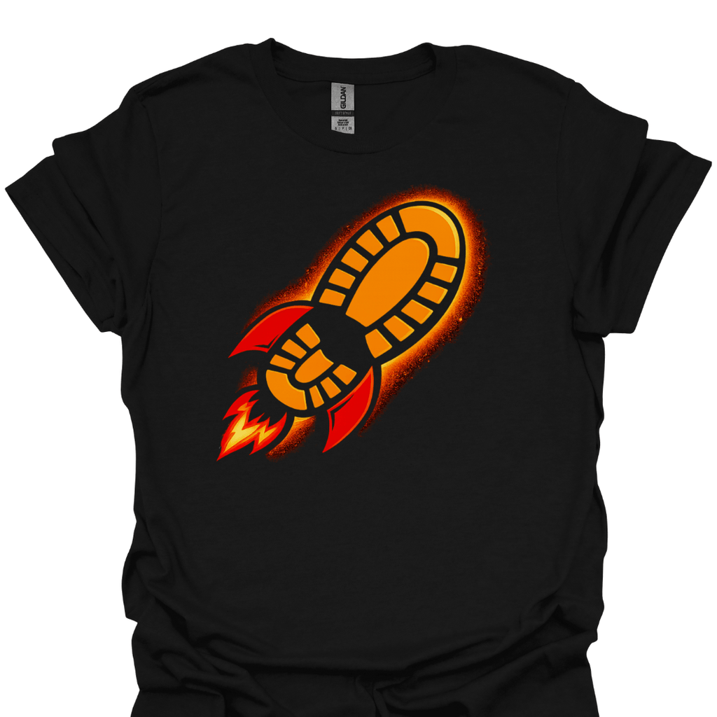 T-Shirt Black / S Rocket Boot Trailblazer T-Shirt