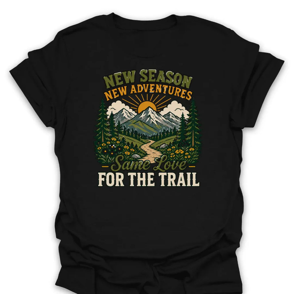 T-Shirt Black / S Same Love For The Trail