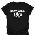 T-Shirt Black / S Stay Wild T-Shirt