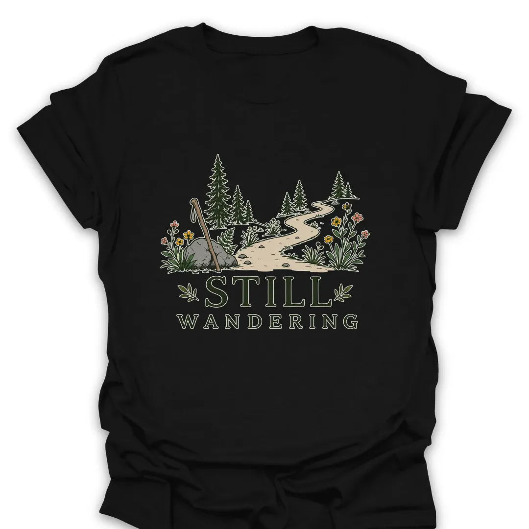 T-Shirt Black / S Still Wandering