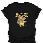 T-Shirt Black / S Taking the Scenic Route T-Shirt