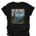 T-Shirt Black / S Time To Hit The Trail