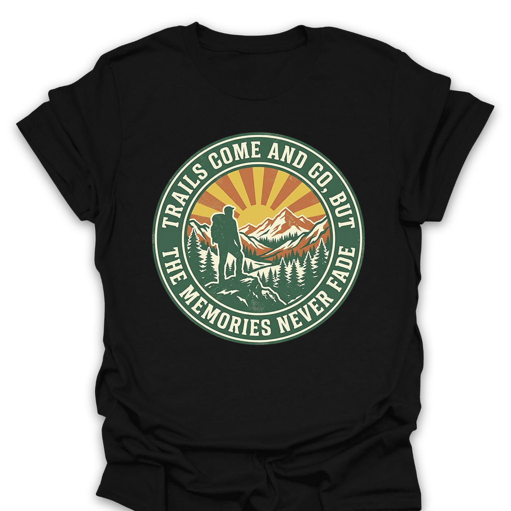 T-Shirt Black / S Trail Memories Tee