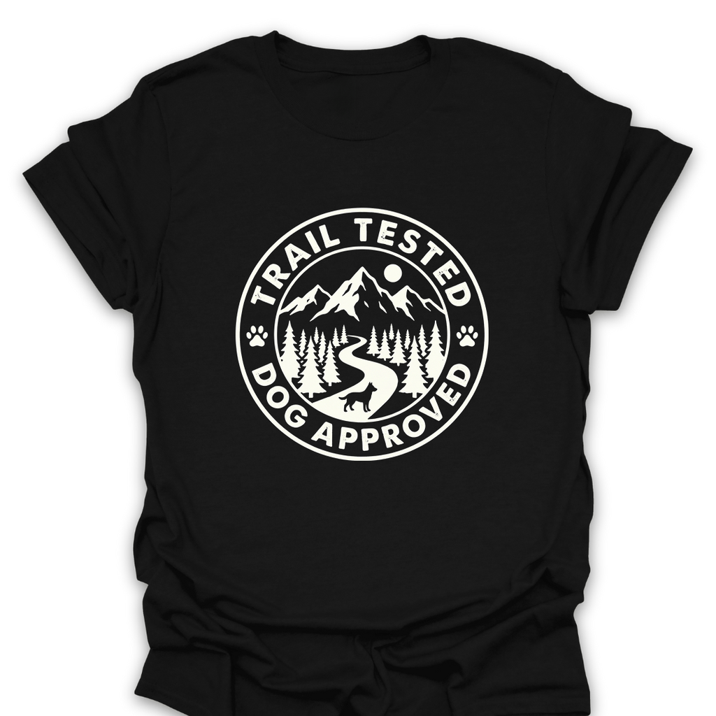 T-Shirt Black / S Trail Tested Dog Approved T-Shirt