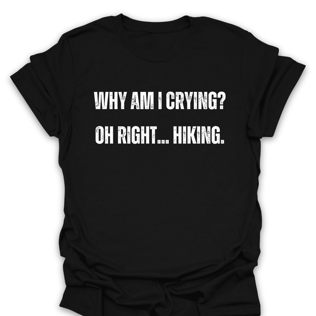 T-Shirt Black / S Why Am I Crying T-Shirt