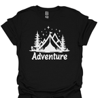 T-Shirt Black / XS Adventure Awaits Hiker's T-Shirt🌲🏕️