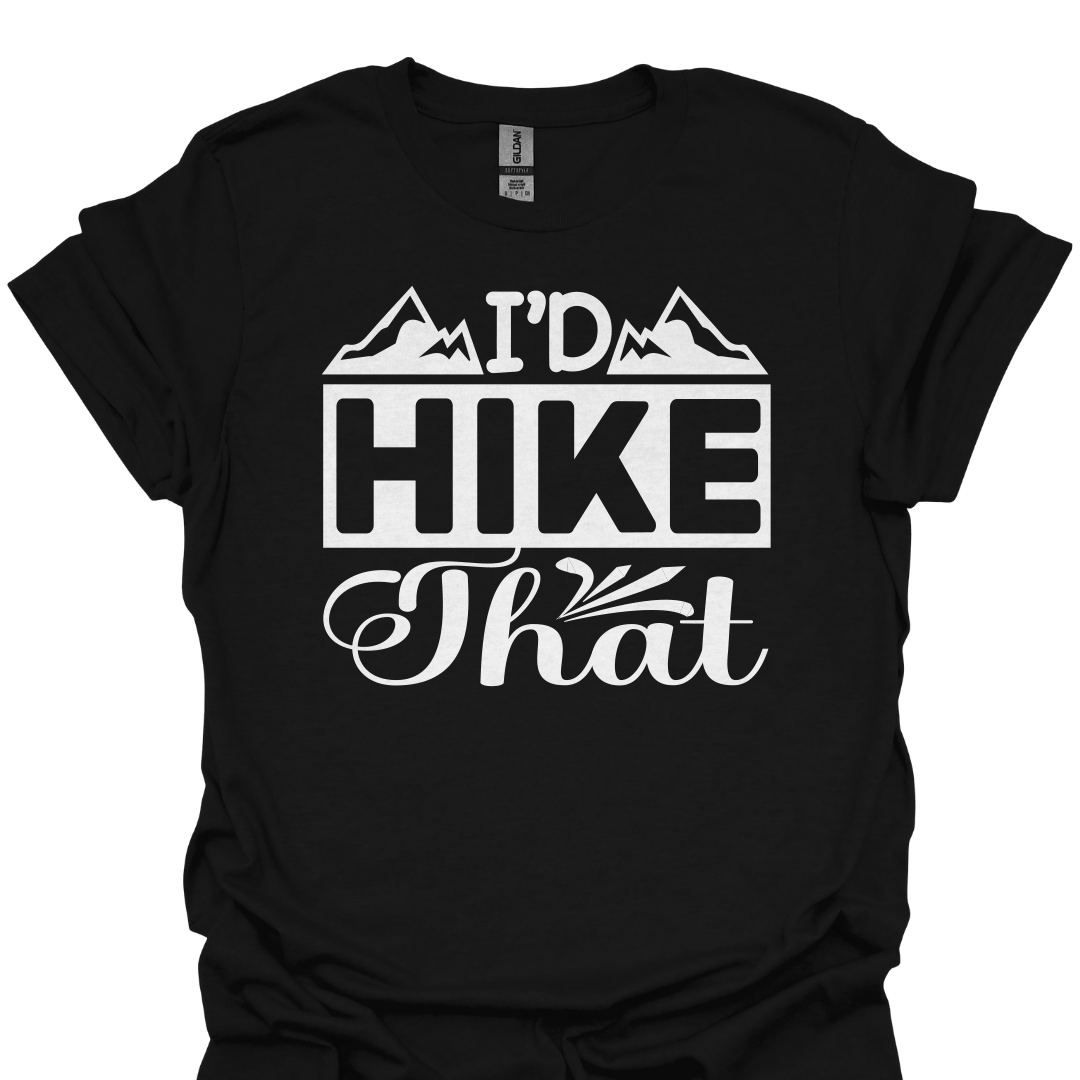 T-Shirt Black / XS Stay Wild. Hike Free. 🥾