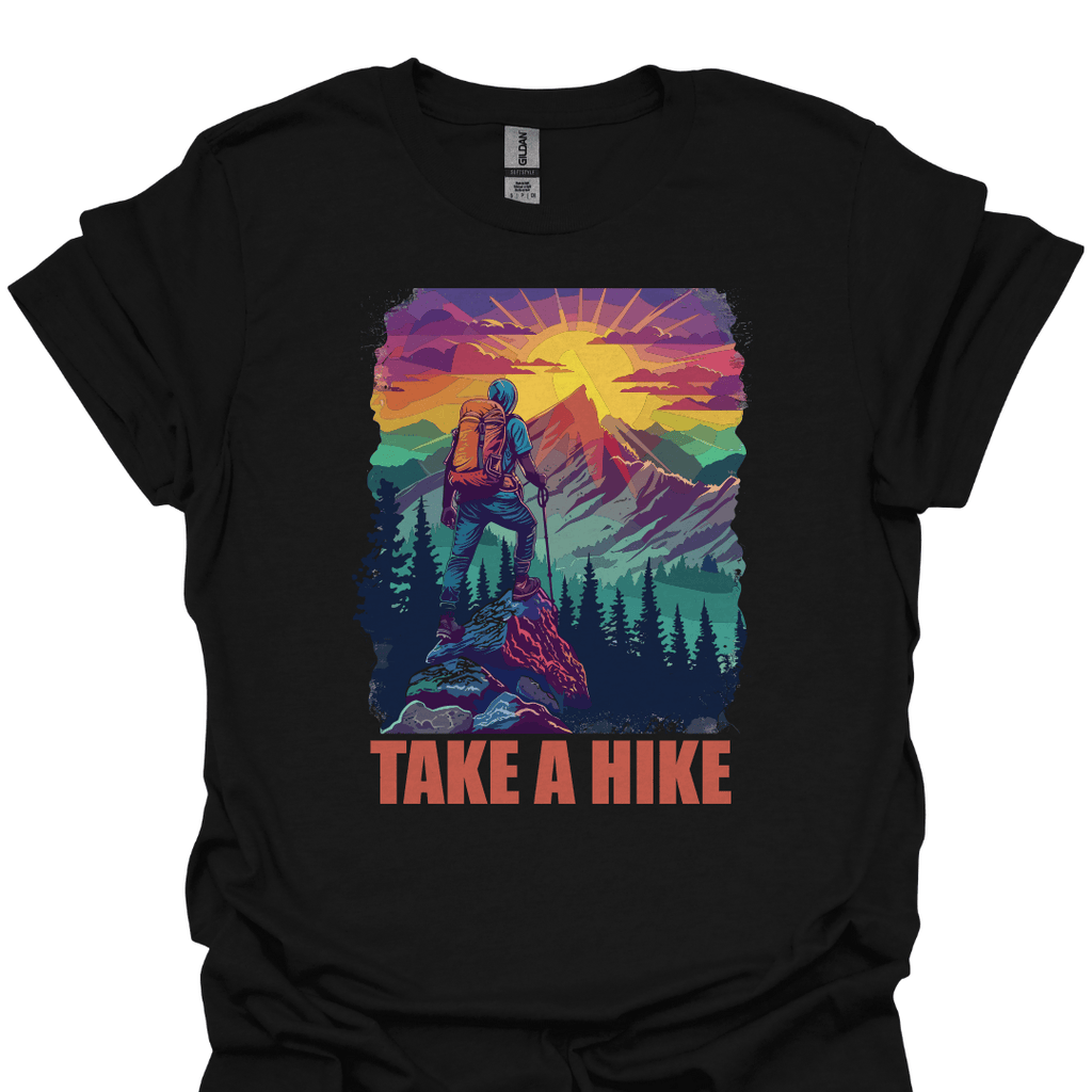 T-Shirt Black / XS Take A Hike - Graphic T-Shirt