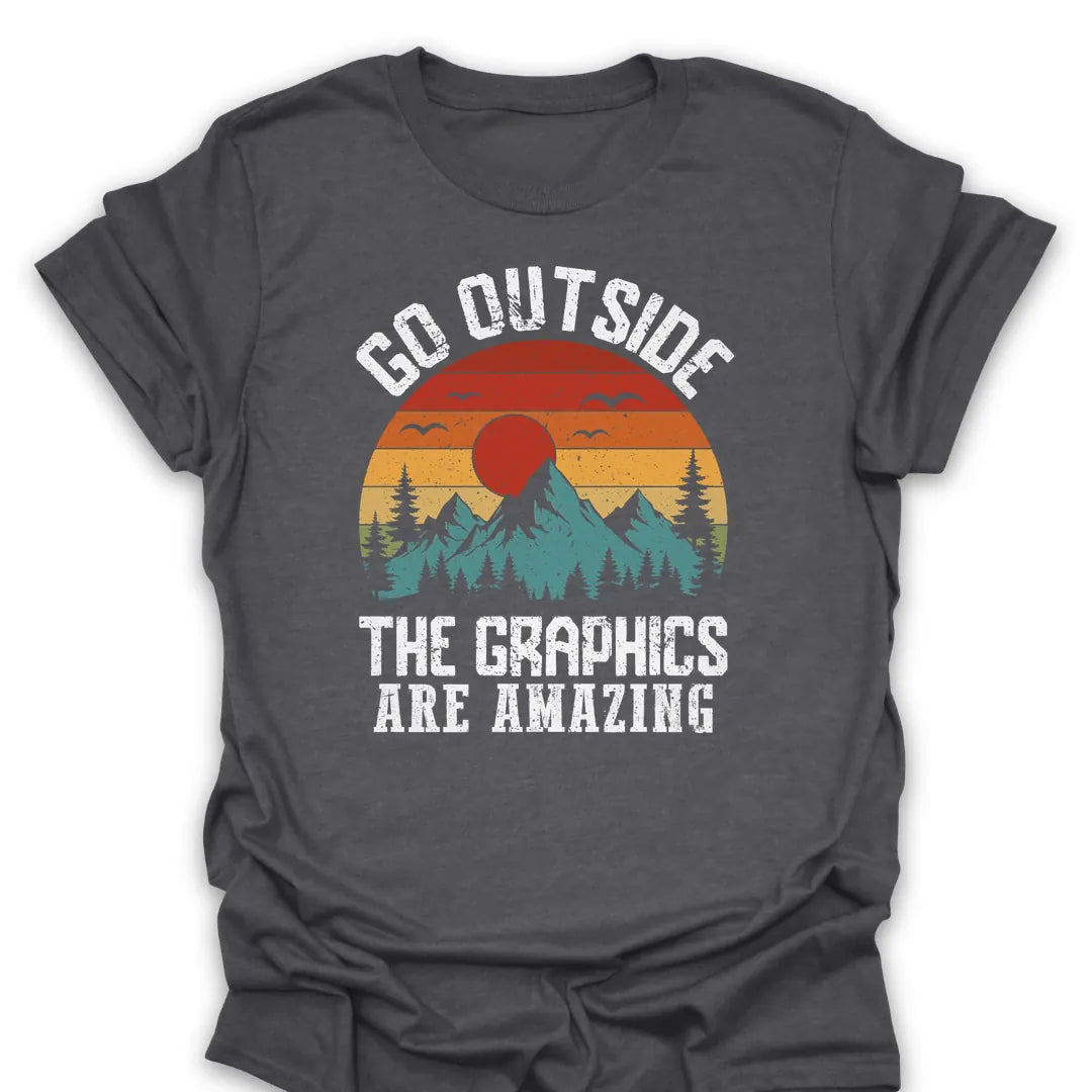 T-Shirt Dark Heather / S Amazing Graphics T-Shirt