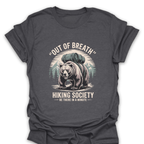 T-Shirt Dark Heather / S Be There In A Minute Bear T-Shirt