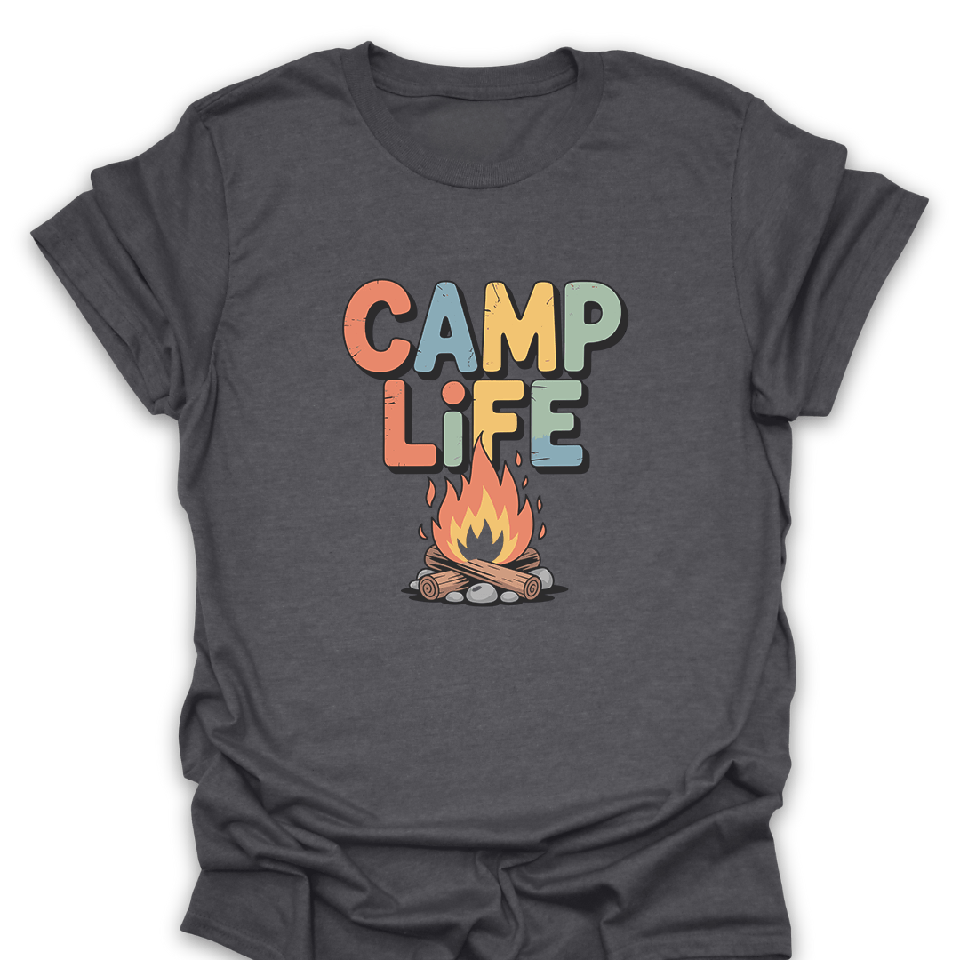 T-Shirt Dark Heather / S Camp Life T-Shirt