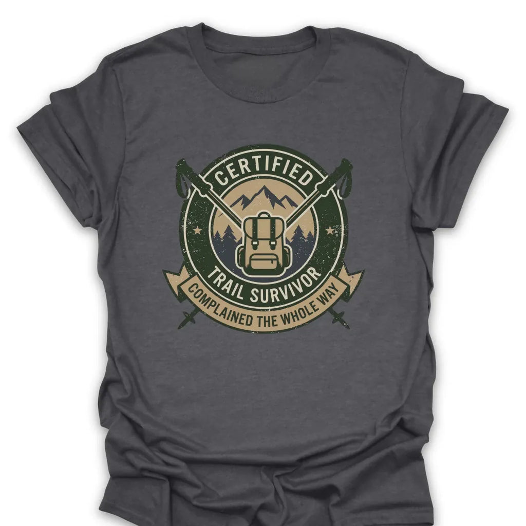 T-Shirt Dark Heather / S Certified Survivor T-Shirt