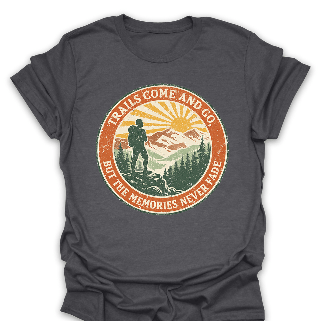 T-Shirt Dark Heather / S Echoes of the Trail Tee